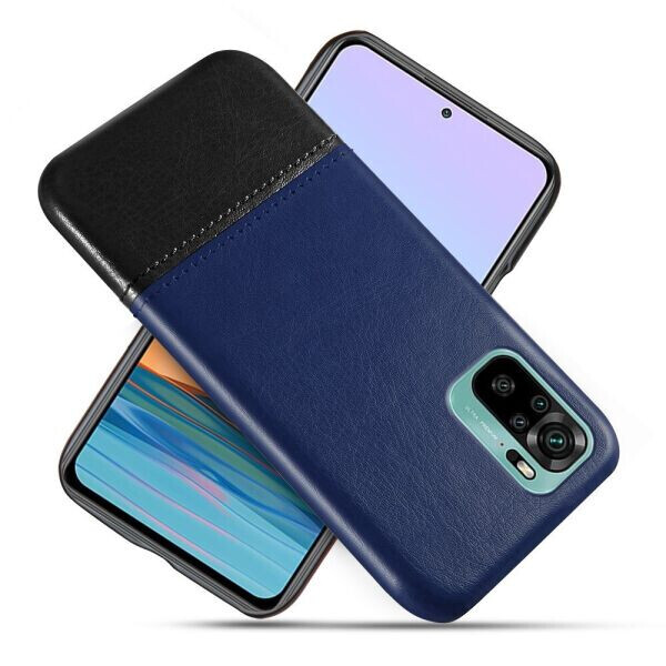 

Защитный чехол KSQ Dual Color для Xiaomi Redmi Note 10 / Note 10s - Black / Blue