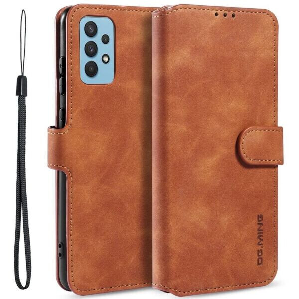 

Чехол DG.MING Retro Style для Samsung Galaxy A32 (А325) - Brown