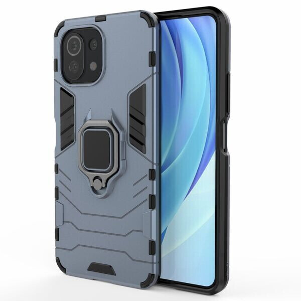

Защитный чехол Deexe Hybrid Case для Xiaomi Mi 11 Lite - Blue