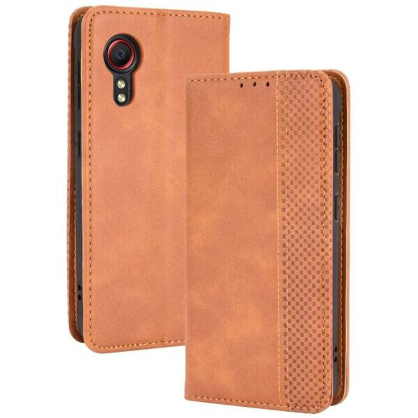 

Чехол Deexe Retro Style для Samsung Galaxy Xcover 5 (G525) - Brown