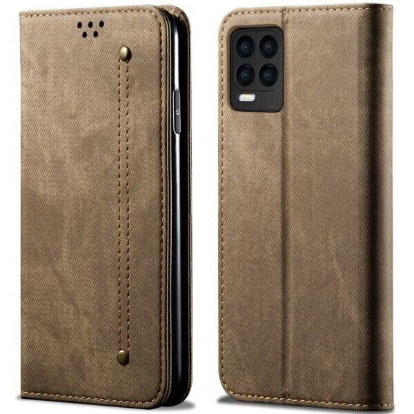 

Чехол-книжка UniCase Jeans Wallet для Realme 8 / 8 Pro - Green