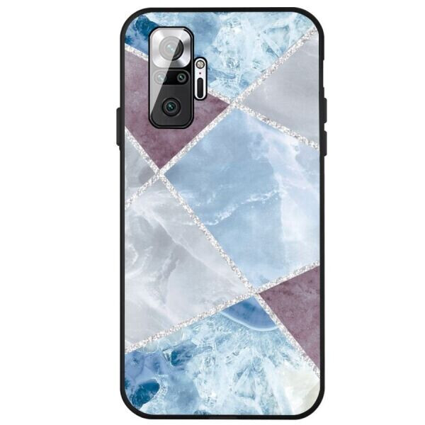 

Защитный чехол Deexe Marble Series для Xiaomi Redmi Note 10 Pro - Blue / Grey