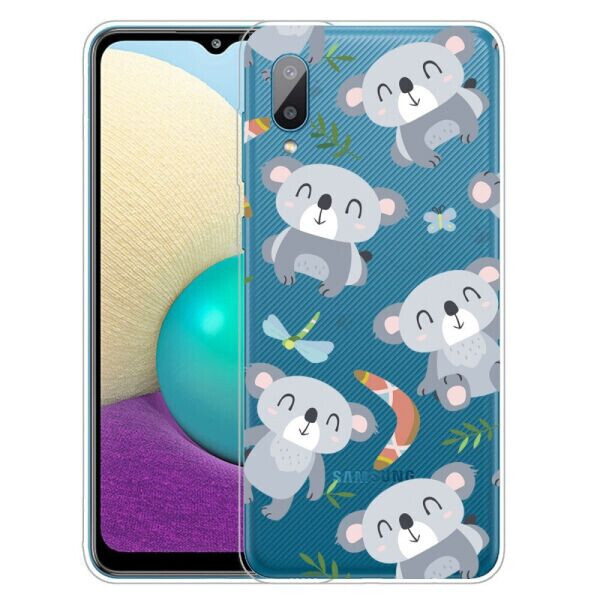 

Силиконовый (TPU) чехол Deexe Pretty Glossy для Samsung Galaxy A02 (A022) / M02 - Koala