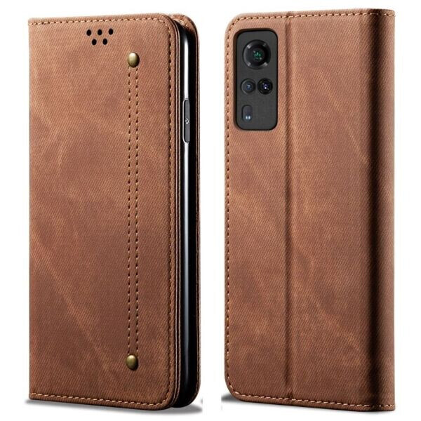 

Чехол-книжка UniCase Jeans Wallet для VIVO Y31 / Y51 - Brown