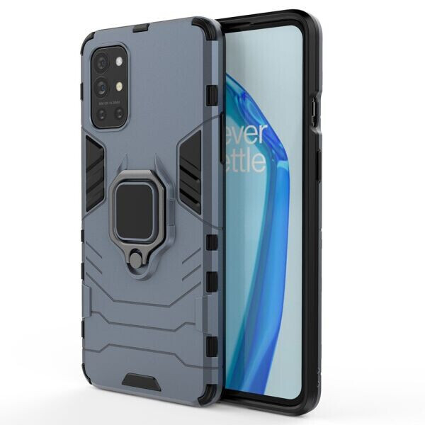 

Защитный чехол Deexe Hybrid Case для OnePlus 9R - Blue
