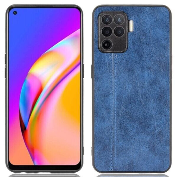 

Защитный чехол UniCase Leather Series для OPPO Reno 5 Lite - Blue