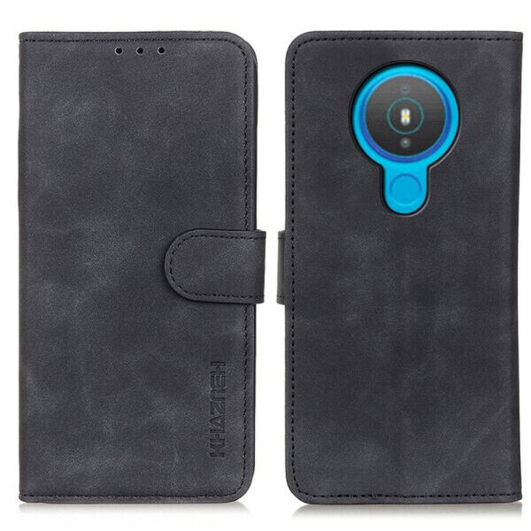 

Чехол-книжка KHAZNEH Retro Wallet для Nokia 1.4 - Black