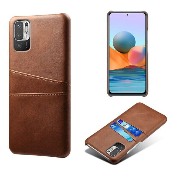 

Защитный чехол KSQ Pocket Case для Xiaomi Redmi Note 10 5G / Poco M3 Pro - Brown