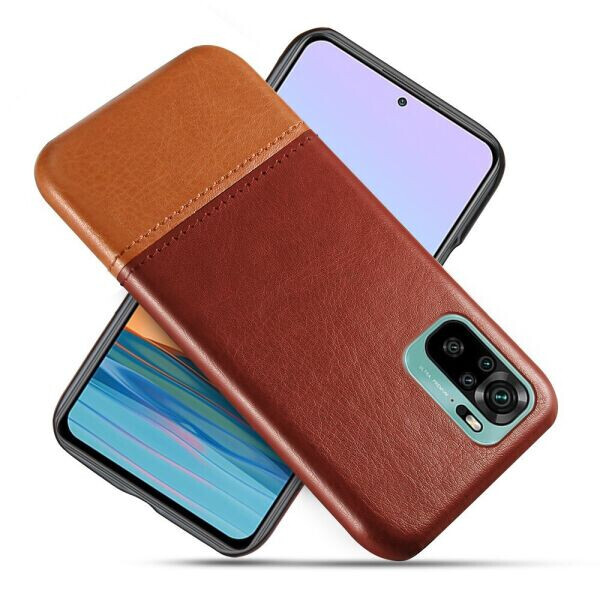 

Защитный чехол KSQ Dual Color для Xiaomi Redmi Note 10 / Note 10s - Dark Brown / Light Brown