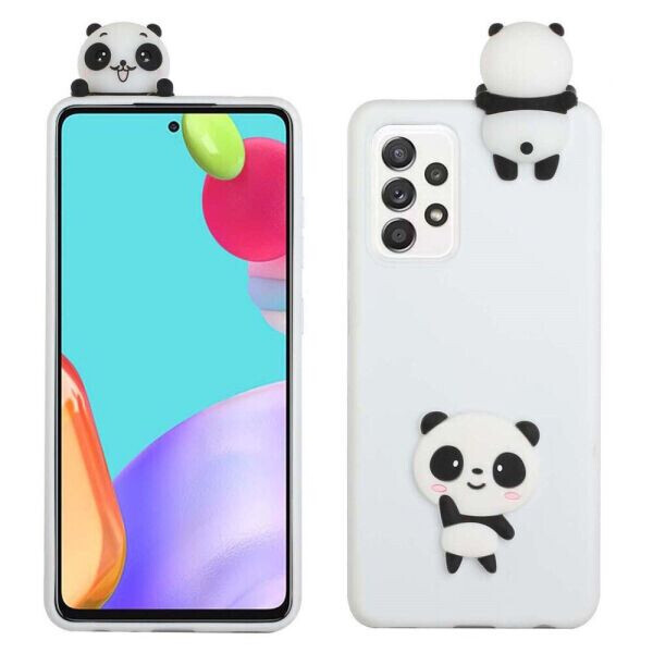 

Силиконовый (TPU) чехол UniCase 3D Cartoon Pattern для Samsung Galaxy A52 (A525) - Cute Panda