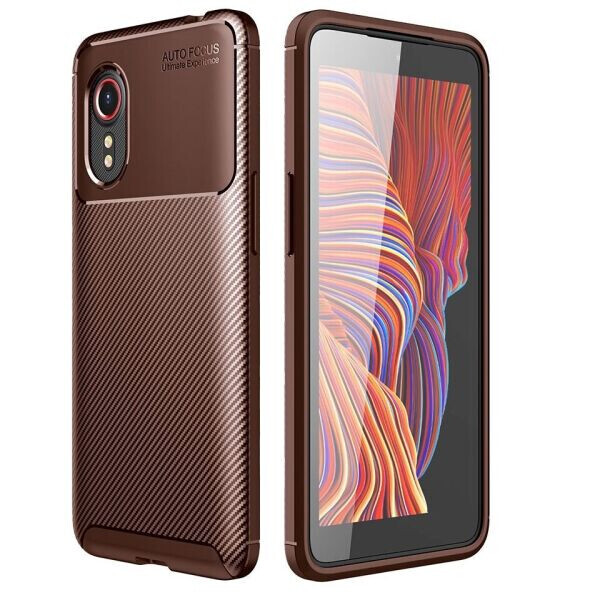 

Защитный чехол Deexe Fusion для Samsung Galaxy Xcover 5 (G525) - Brown
