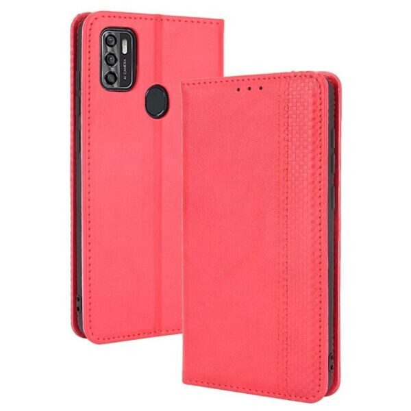 

Чехол Deexe Retro Style для ZTE Blade A7s - Red