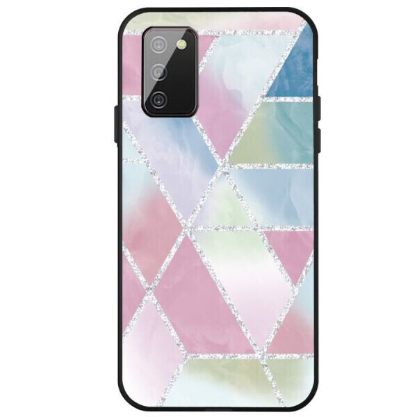 

Защитный чехол Deexe Marble Series для Samsung Galaxy A02s (A025) - Colorful Shapes