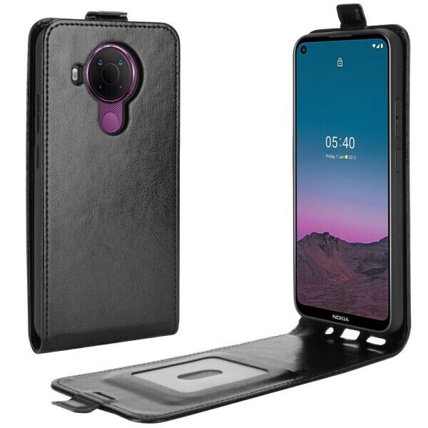 

Чехол Deexe Flip Case для Nokia 5.4 - Black