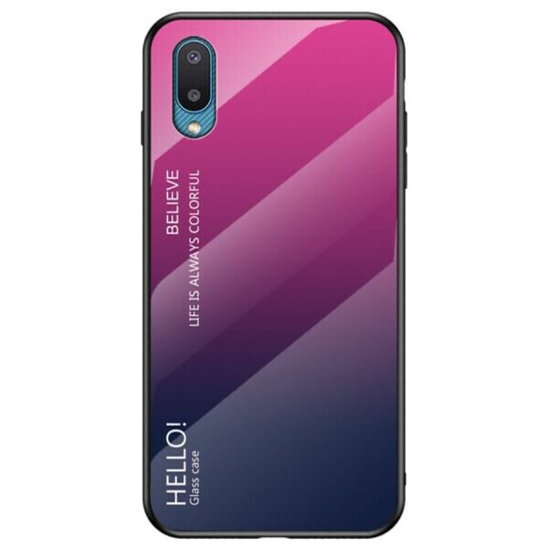 

Защитный чехол Deexe Gradient Color для Samsung Galaxy A02 (A022) - Rose / Blue