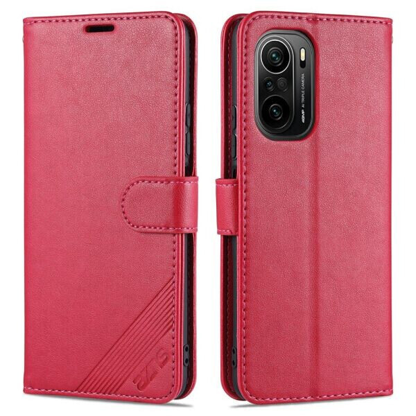 

Чехол AZNS Wallet Case для Xiaomi Poco F3 / Redmi K40 / Redmi K40 Pro / Mi 11i - Red