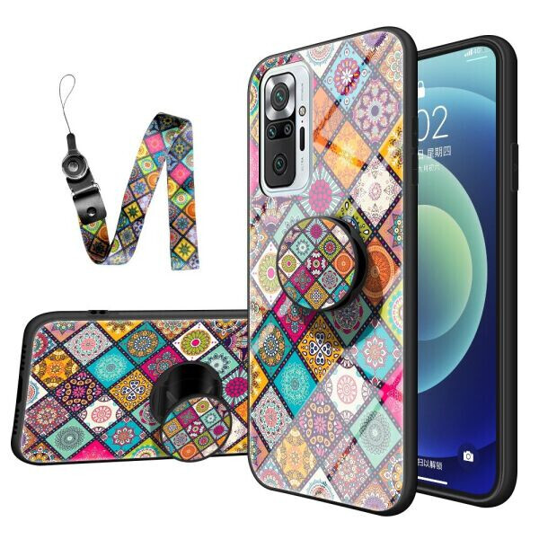 

Защитный чехол Deexe Apex Case для Xiaomi Redmi Note 10 Pro - Checkered Pattern