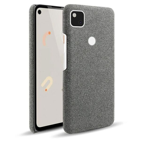 

Защитный чехол KSQ Cloth Style для Google Pixel 4A - Dark Grey