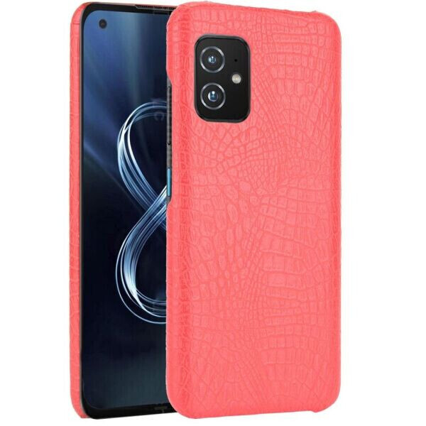 

Защитный чехол Deexe Croco Style для ASUS Zenfone 8 (ZS590KS) - Red