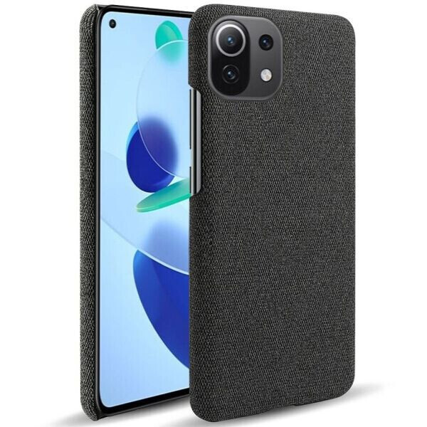 

Защитный чехол KSQ Cloth Style для Xiaomi Mi 11 Lite - Black