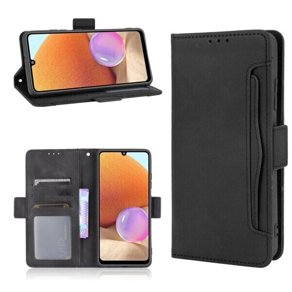 

Чехол Deexe Wallet Stand для Samsung Galaxy A32 (А325) - Black