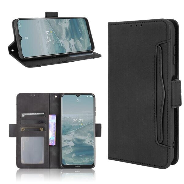 

Чехол Deexe Wallet Stand для Nokia G10 / G20 - Black