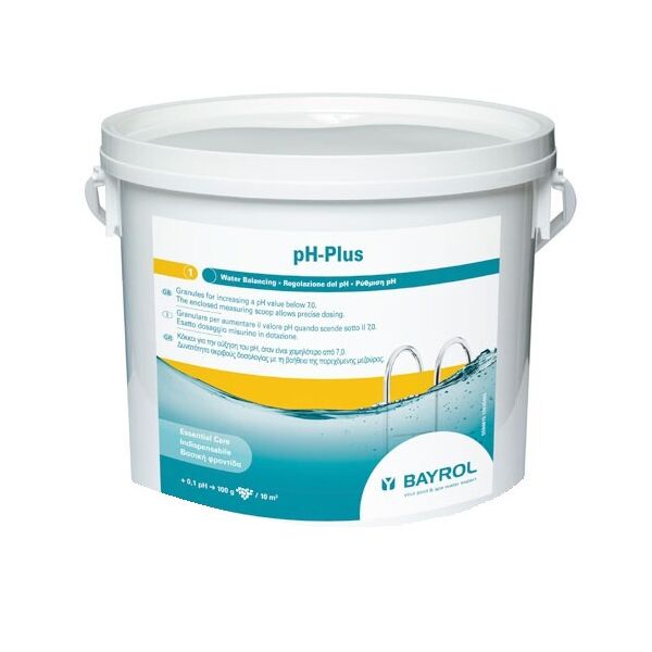 

Средство для ухода за водой в бассейне рН-плюс (pH-plus), 5 кг в гранулах Bayrol Германия