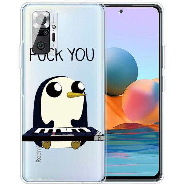 

Силиконовый (TPU) чехол Deexe Pretty Glossy для Xiaomi Redmi Note 10 Pro - FY