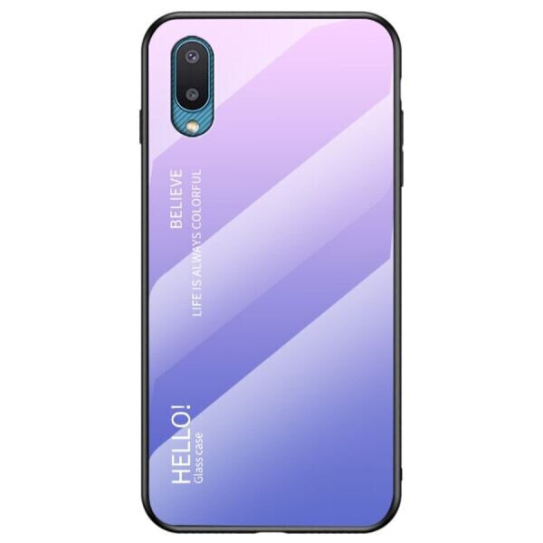 

Защитный чехол Deexe Gradient Color для Samsung Galaxy A02 (A022) - Pink / Purple