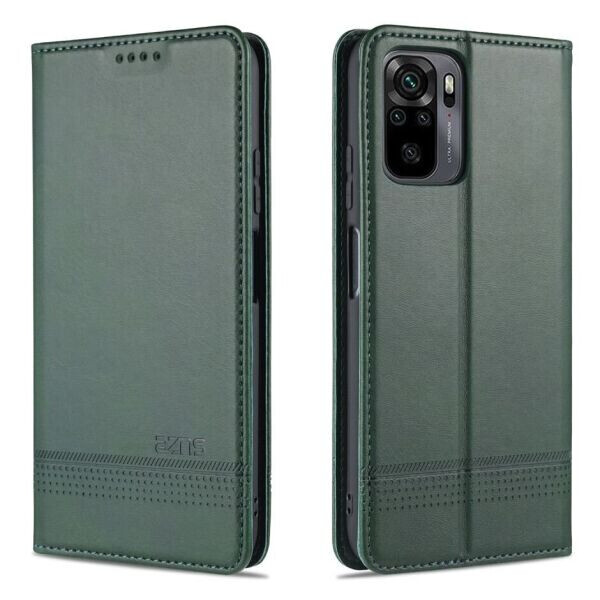 

Чехол-книжка AZNS Classic Series для Xiaomi Redmi Note 10 / Note 10s - Green