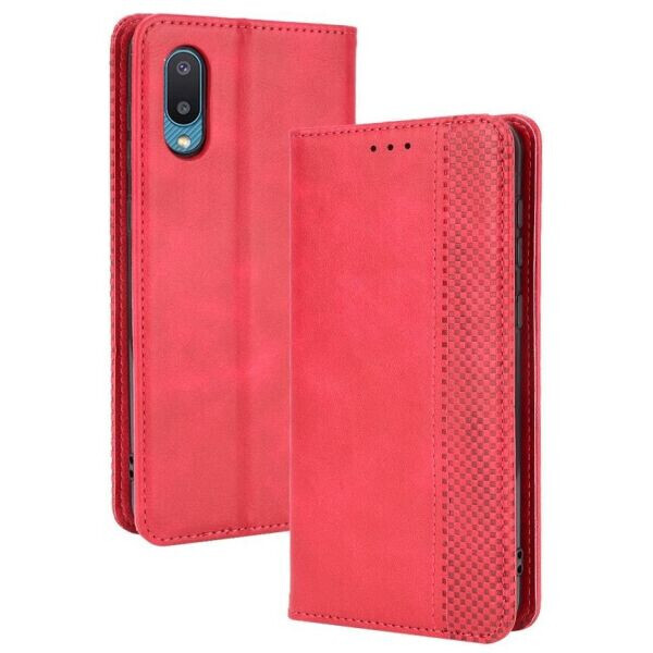 

Чехол Deexe Retro Style для Samsung Galaxy A02 (A022) - Red