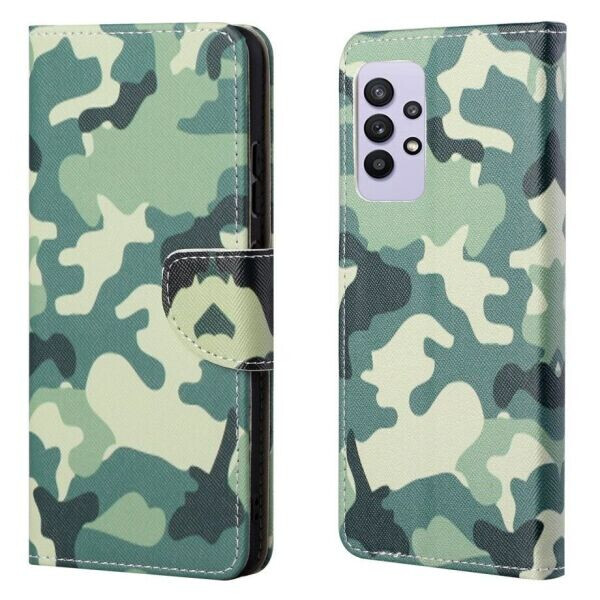 

Чехол-книжка Deexe Color Wallet для Samsung Galaxy A32 (А325) - Camouflage
