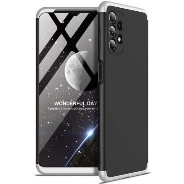 

Защитный чехол GKK Double Dip Case для Samsung Galaxy A32 (А325) - Black / Silver