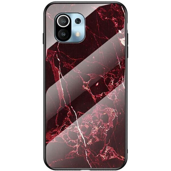 

Защитный чехол Deexe Gradient Pattern для Xiaomi Mi 11 Lite - Red