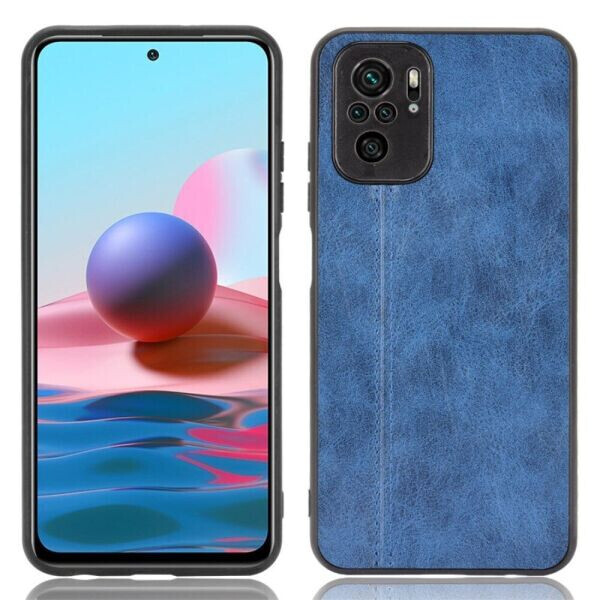 

Защитный чехол UniCase Leather Series для Xiaomi Redmi Note 10 / Note 10s - Blue