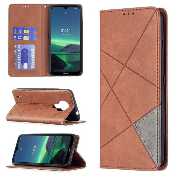 

Чехол UniCase Geometric Pattern для Nokia 1.4 - Coffee