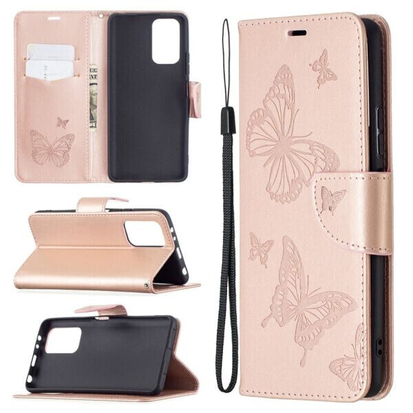 

Чехол UniCase Butterfly Pattern для Xiaomi Redmi Note 10 Pro - Rose Gold