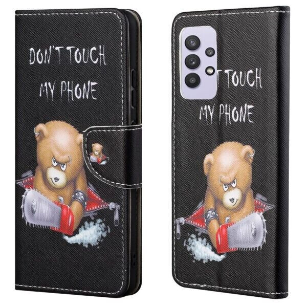 

Чехол-книжка Deexe Color Wallet для Samsung Galaxy A32 (А325) - Bear