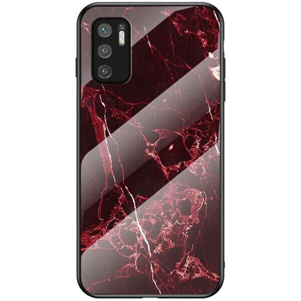 

Защитный чехол Deexe Gradient Pattern для Xiaomi Redmi Note 10 5G / Poco M3 Pro - Red