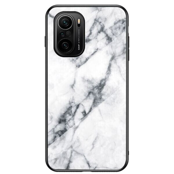 

Защитный чехол Deexe Gradient Pattern для Xiaomi Poco F3 / Redmi K40 / Redmi K40 Pro / Mi 11i - White