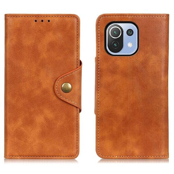 

Чехол UniCase Vintage Wallet для Xiaomi Mi 11 Lite - Brown