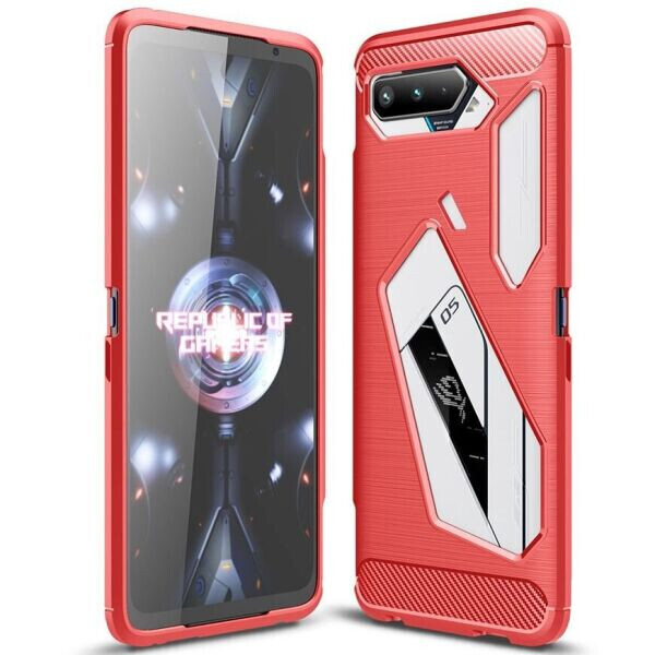 

Защитный чехол UniCase Carbon для ASUS ROG Phone 5 - Red