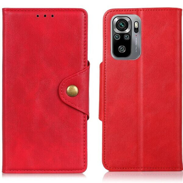 

Чехол UniCase Vintage Wallet для Xiaomi Redmi Note 10 / Note 10s - Red