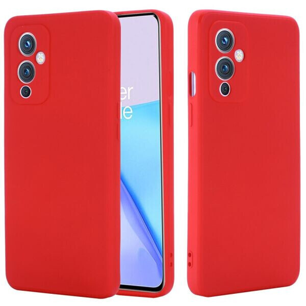 

Защитный чехол Deexe Silicone Case для OnePlus 9 - Red