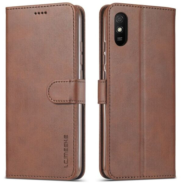 

Чехол LC.IMEEKE Wallet Case для Samsung Galaxy A02 (A022) - Brown