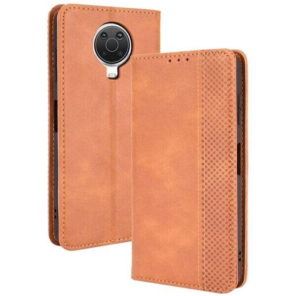 

Чехол Deexe Retro Style для Nokia G10 / G20 - Brown