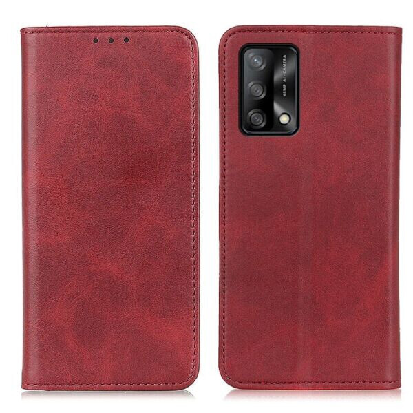 

Чехол-книжка Deexe Wallet Case для OPPO A74 - Red