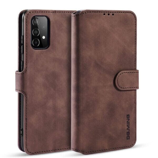 

Чехол DG.MING Retro Style для Samsung Galaxy A52 (A525) - Coffee