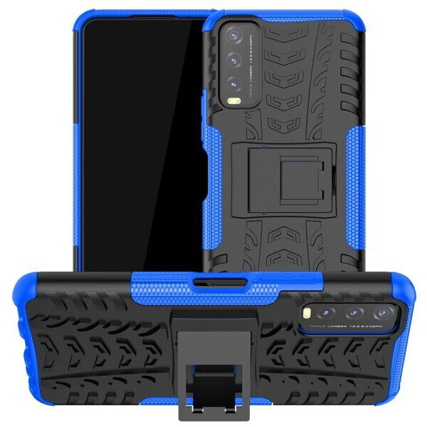 

Защитный чехол UniCase Hybrid X для VIVO Y20 (V2027) / Y12s - Blue