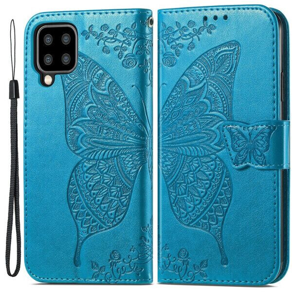 

Чехол UniCase Butterfly Pattern для Samsung Galaxy A22 (A225) - Blue